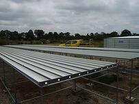 Gutter Benching or Trough Sub-irrigation