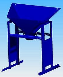 Kit Bulk Bagger with Spout Hopper