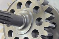 Spur Gear and splined shaft